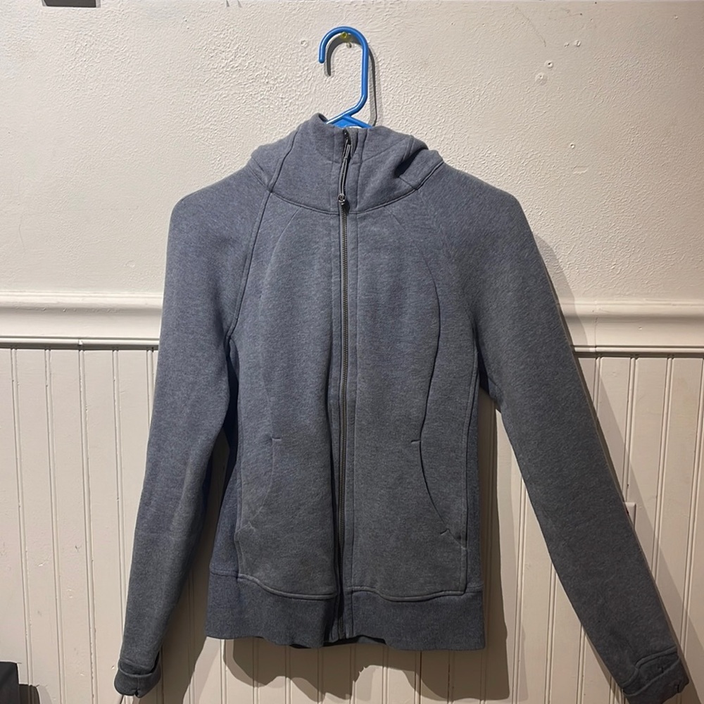 Blue Lululemon Zip Up size 4